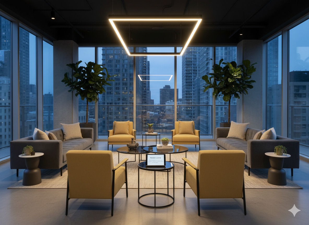 Modern lounge furniture collection